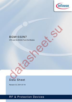 BGM 1032N7 E6327 datasheet  