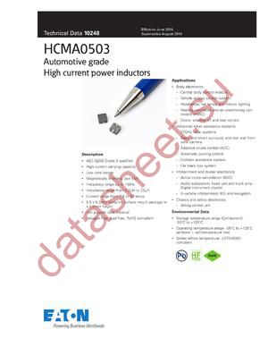 HCMA0503-1R5-R datasheet  