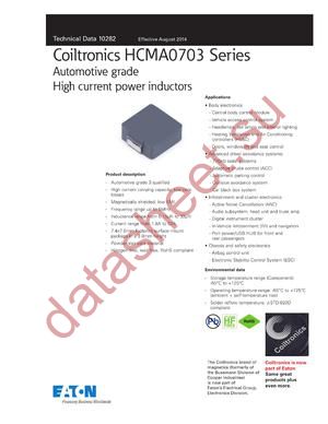 HCMA0703-R15-R datasheet  
