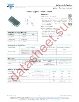 BZX84C4V3-G3-08 datasheet  