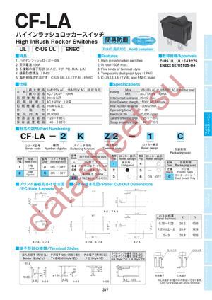 CF-LA-2KZ2-5 datasheet  