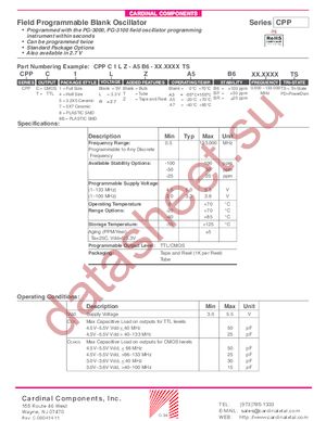 CPPC7L-BP-40.0TS datasheet  