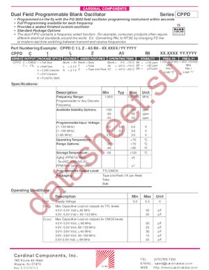 CPPDC5L-BR-100.0/54.9441 datasheet  