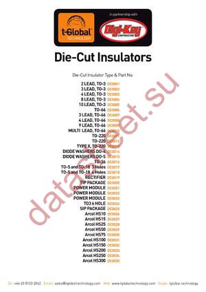 DC0011/09-TI900-0.12-2A datasheet  