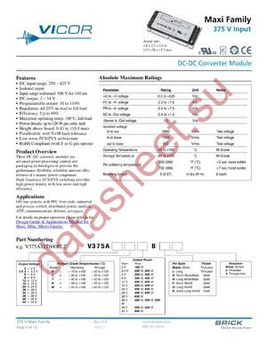 V375A24E400BL3 datasheet  