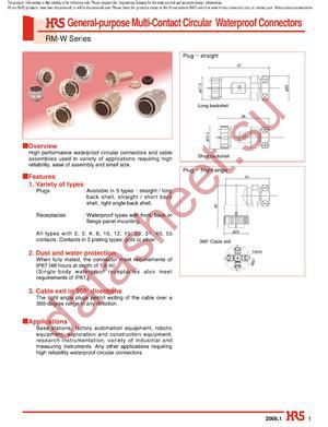 RM15WTPZ-8S(72) datasheet  