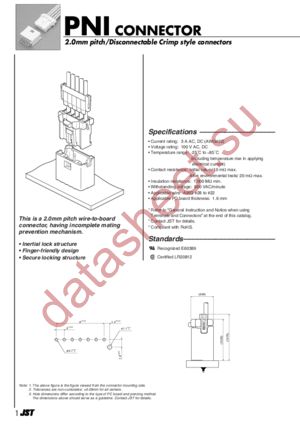 B06B-PNISK-1A(LF)(SN)(F) datasheet  