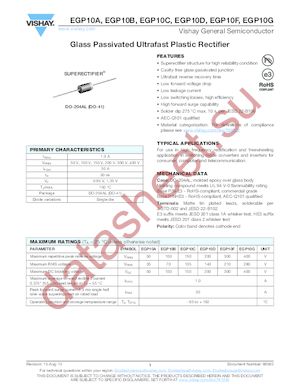 EGP10CE-M3/54 datasheet  