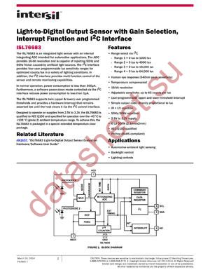 ISL76683AROZ-T7A datasheet  