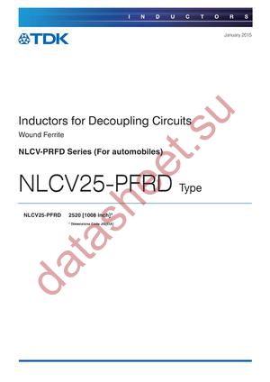 NLCV25T-1R0M-PFRD datasheet  