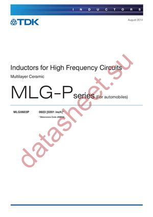 MLG0603P27NJTD25 datasheet  