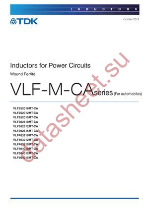 VLF302512MT-3R3M-CA datasheet  