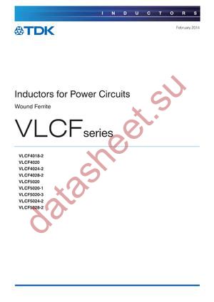 VLCF4024T-220MR65-2 datasheet  