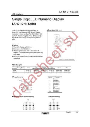 LA-401ED datasheet  