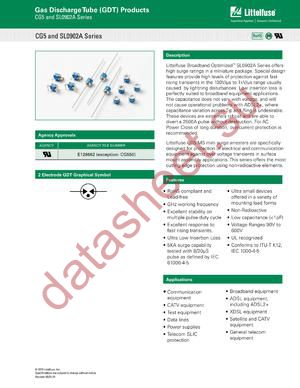 CG5350LS datasheet  