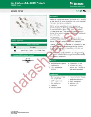 CG5350LN datasheet  