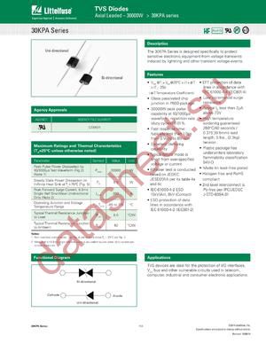 30KPA170CA-B datasheet  