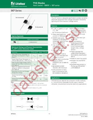 5KP180C-B datasheet  