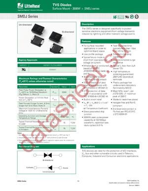 SMDJ75A-T7 datasheet  