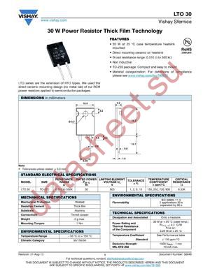 LTO030F10000FTE3 datasheet  