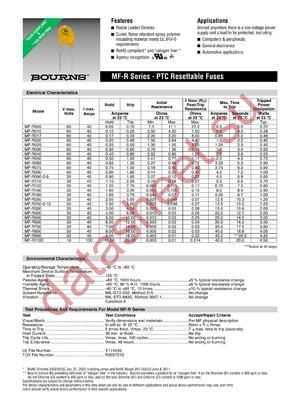 MF-R700-AP datasheet  
