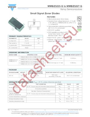 MMBZ5246B-G3-08 datasheet  