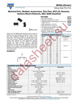MPMA2001AT1 datasheet  