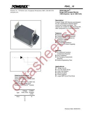 PS431215 datasheet  