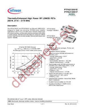 SD2932BW datasheet  