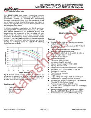 QD48T025033-NBB0G datasheet  