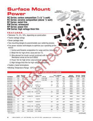 M55342E06B200ART5 datasheet  