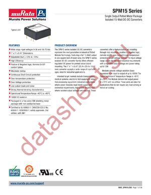 SPM15-150-Q12P-C datasheet  