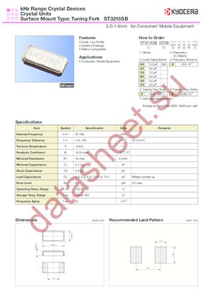 ST3215SB32768Z0HPWBB datasheet  