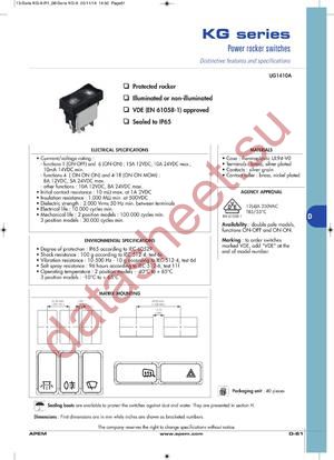 KG313A2XXA21XX datasheet  