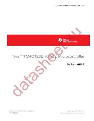 TM4C123BH6PGEIR datasheet  