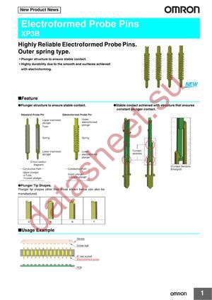 XP3B-3029-5050-1-T/D datasheet  